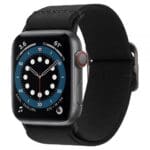 Spigen Fit Lite Strap Náramok Apple Watch SE/10/9/8/7/6/5/4/3/Ultra 1/ Ultra2 (44/45/46/49mm) Black