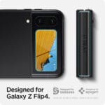 Spigen Glas.tr ez Fit + Hinge Film Black [2 PACK] Samsung Galaxy Z Flip 4