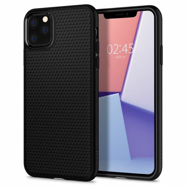 Spigen Liquid Air Matte Black Kryt iPhone 11 Pro