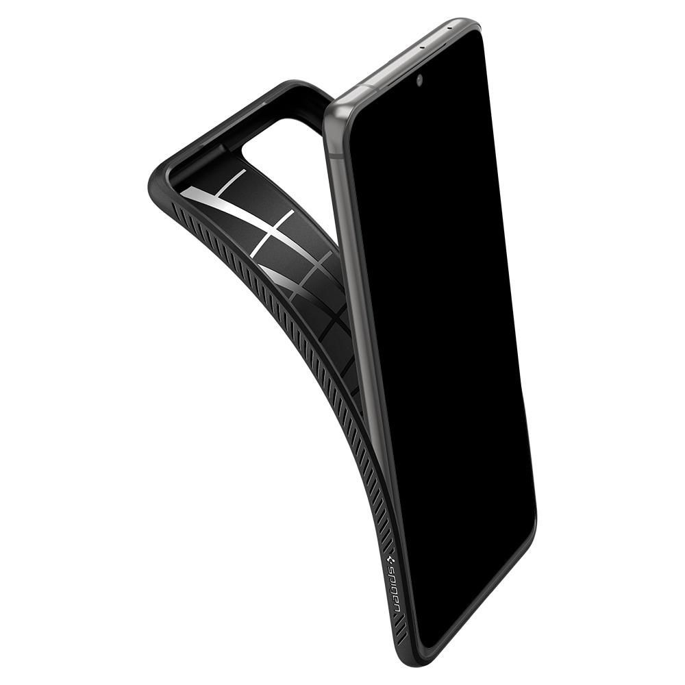 Spigen Liquid Air Matte Black Kryt Samsung Galaxy S21 Ultra