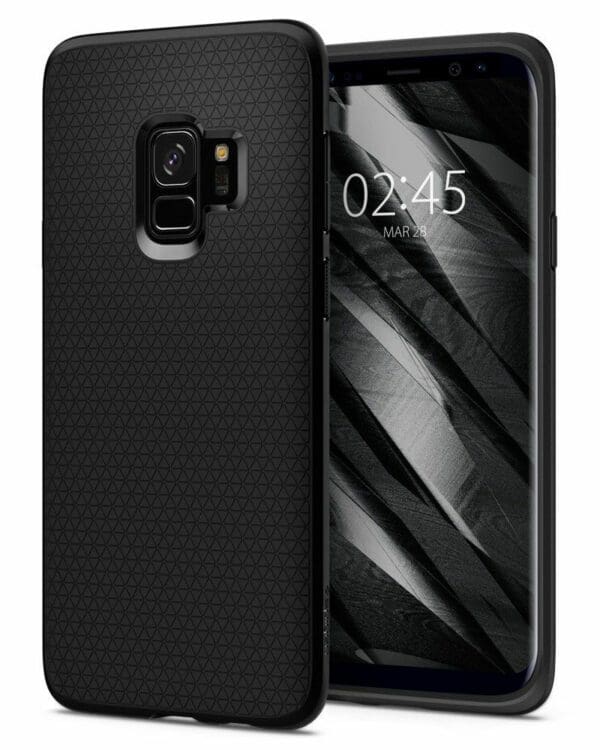 Spigen Liquid Air Matte Black Kryt Samsung Galaxy S9
