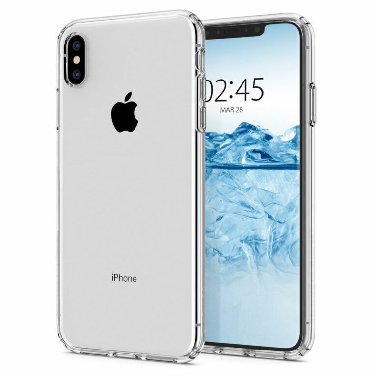 Spigen Liquid Crystal Crystal Clear Kryt iPhone XS/X