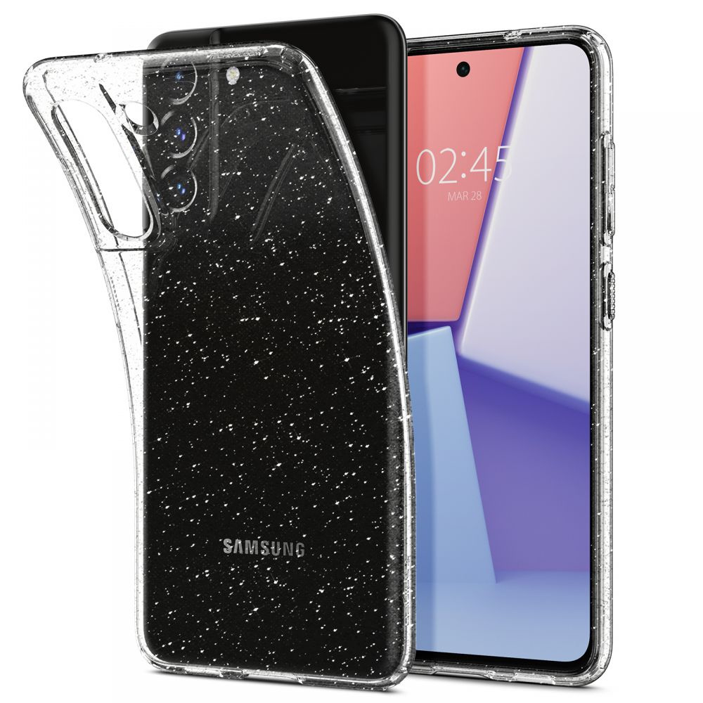 Spigen Liquid Crystal Glitter Crystal Kryt Samsung Galaxy S21 Fe