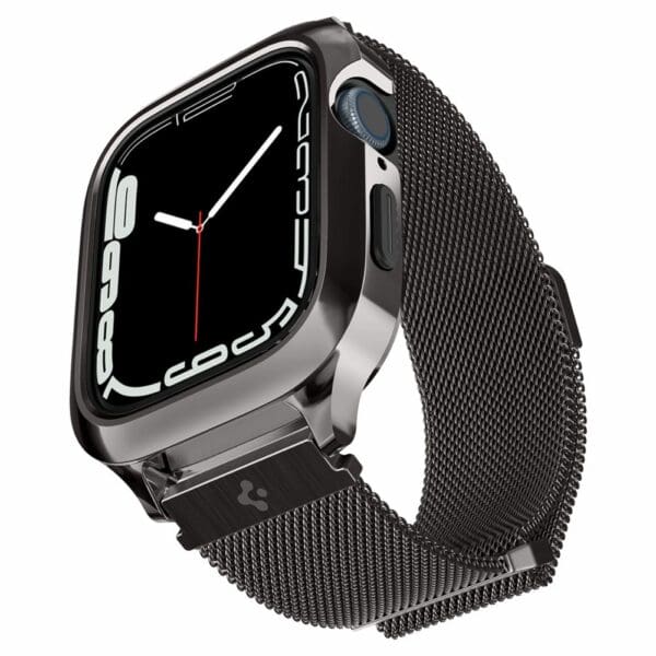 Spigen Metal Fit pro Apple Watch 4 / 5 / 6 / 7 / 8 / Se (44 / 45 Mm) Graphite