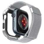 Spigen Metal Fit Pro Náramok Apple Watch 45/44/42/Ultra Silver