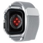 Spigen Metal Fit Pro Náramok Apple Watch 45/44/42/Ultra Silver