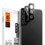 Spigen Optik Camera Lens Black [2 PACK] Samsung Galaxy S22/S22 Plus