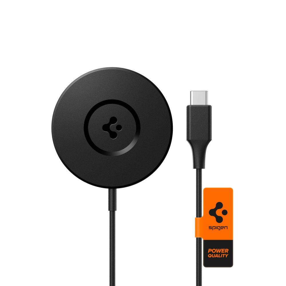 Spigen Pf2101 Arcfield Magnetic MagSafe Wireless Charger Black