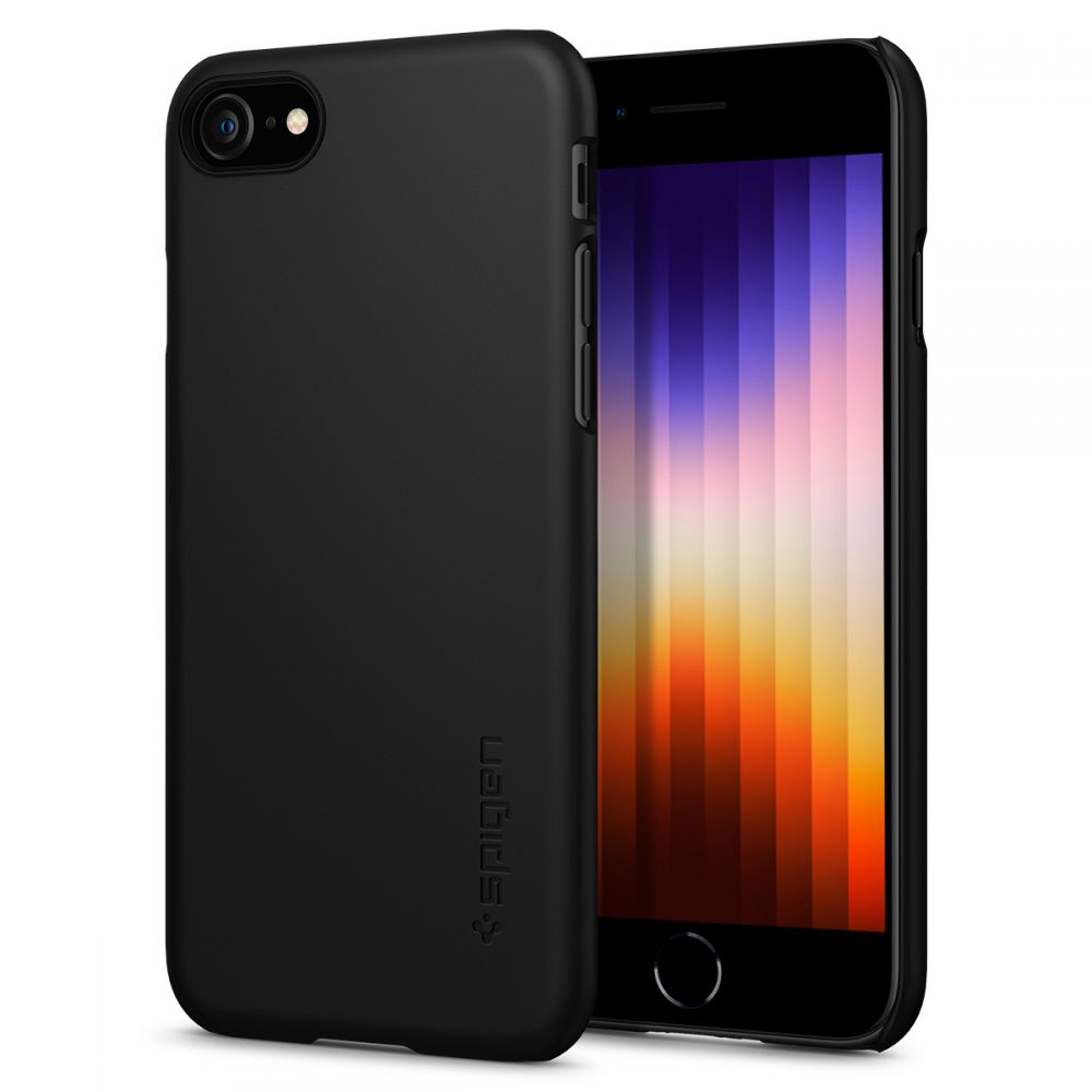 Spigen Thin Fit Black Kryt iPhone 7/8/SE 2020/SE 2022