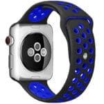 Sport Náramok Apple Watch 45/44/42/Ultra Black/Blue Large