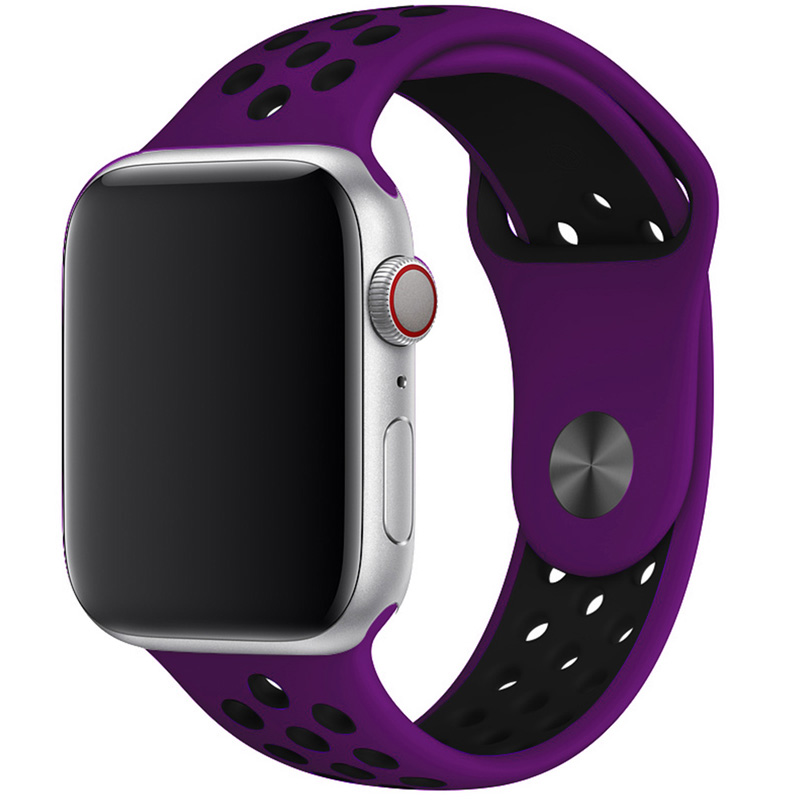 Sport Náramok Apple Watch 45/44/42/Ultra Purple/Black Large