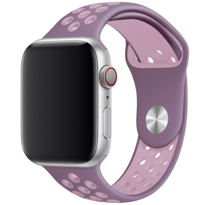 Sport Náramok Apple Watch 45/44/42/Ultra Purple/Gray Large