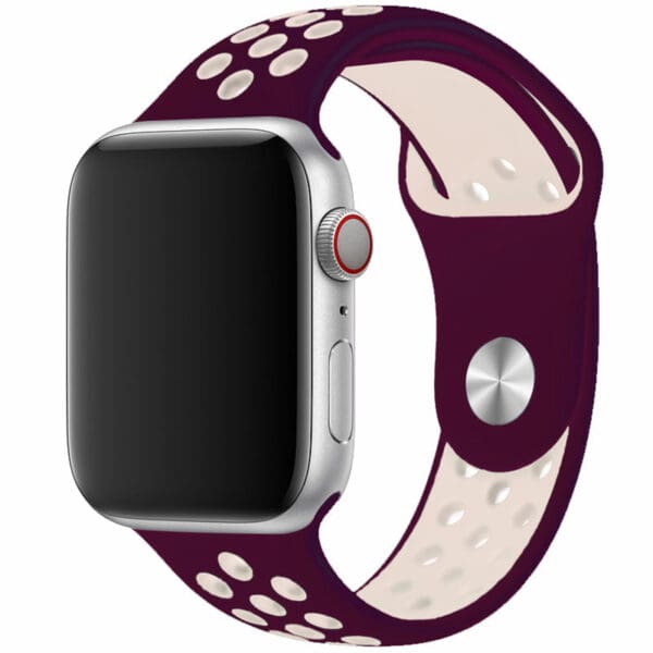 Sport Náramok Apple Watch 45/44/42/Ultra Wine Red/Pink Large
