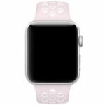 Sport Náramok Apple Watch 41/40/38mm Pink/White Large