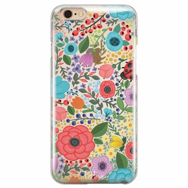 Spring Flowers Kryt iPhone 6/6S