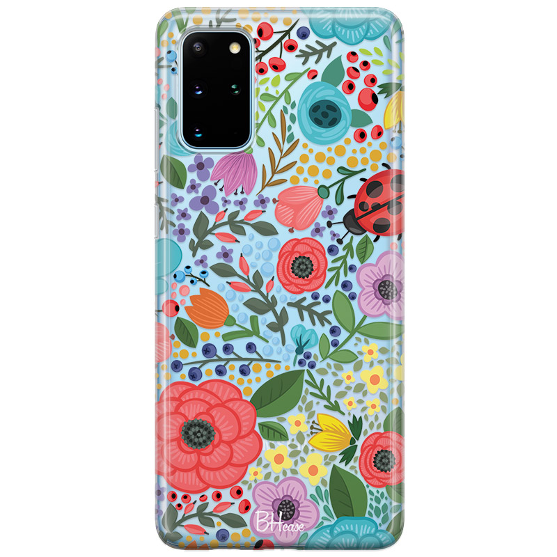 Spring Flowers Kryt Samsung S20 Plus