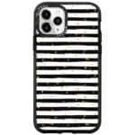 Stripes Gold Black White Kryt iPhone 11 Pro Max