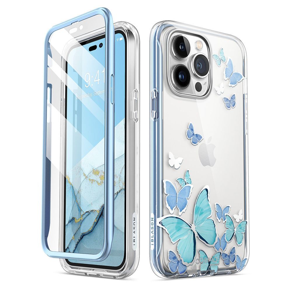 Supcase Cosmo Blue Fly Kryt iPhone 14 Pro