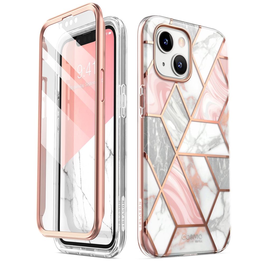 Supcase Cosmo Marble Pink Kryt iPhone 13/14