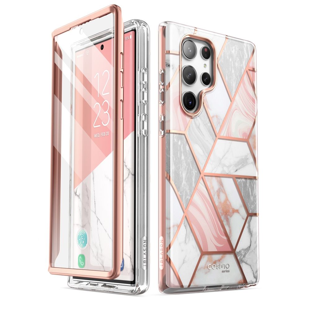 Supcase Cosmo Marble Pink Kryt Samsung Galaxy S23 Ultra
