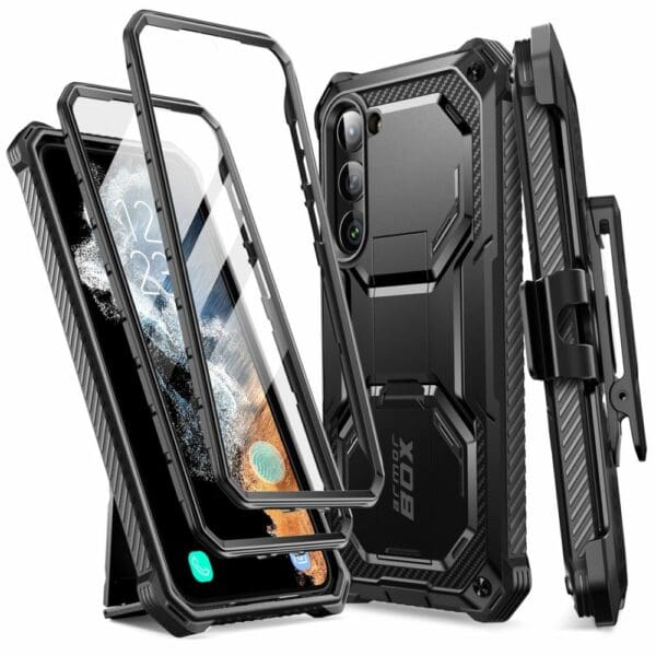 Supcase Iblsn Armorbox 2-set Black Kryt Samsung Galaxy S23 Plus