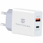 Tactical AR-PD-30W USB-A/USB-C QC 3.0 3.4A Cestovná Nabíjačka White
