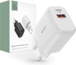 Tech-Protect C20W 2-port Network Charger PD 20W QC 3.0 White