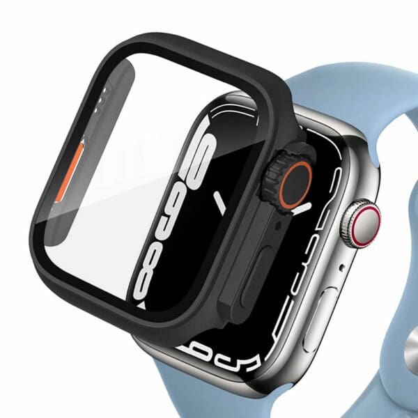 Tech-Protect Defense360 Apple Watch 4 / 5 / 6 / Se (44mm) Black/orange