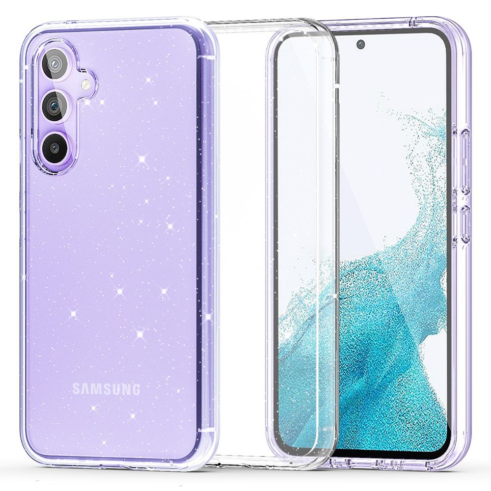 Tech-Protect Flexair Hybrid Glitter Kryt Samsung Galaxy A34 5G