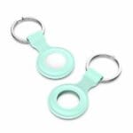 Tech-Protect Icon Elastic Case Key Ring for Apple AirTag Locator Mint