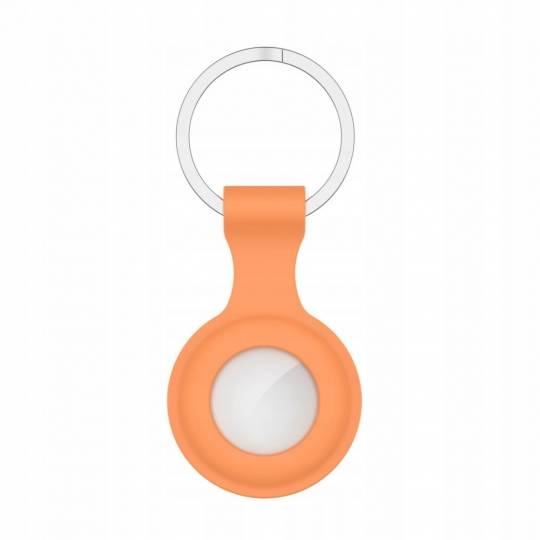 Tech-Protect Icon Elastic Case Key Ring for Apple AirTag Locator Orange