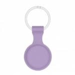 Tech-Protect Icon Elastic Case Key Ring for Apple AirTag Locator Purple