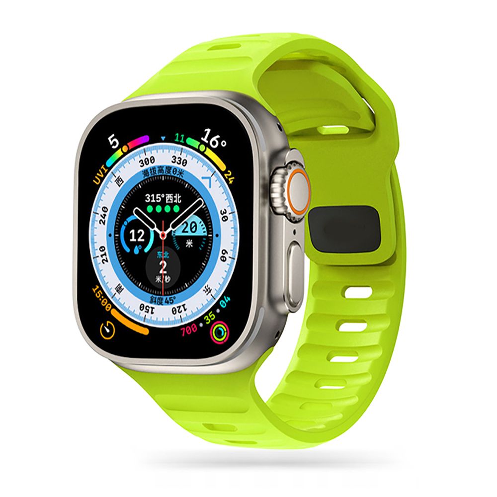 Tech-Protect Iconband Line Apple Watch 4 / 5 / 6 / 7 / 8 / Se / Ultra (42 / 44 / 45 / 49 Mm) Lime