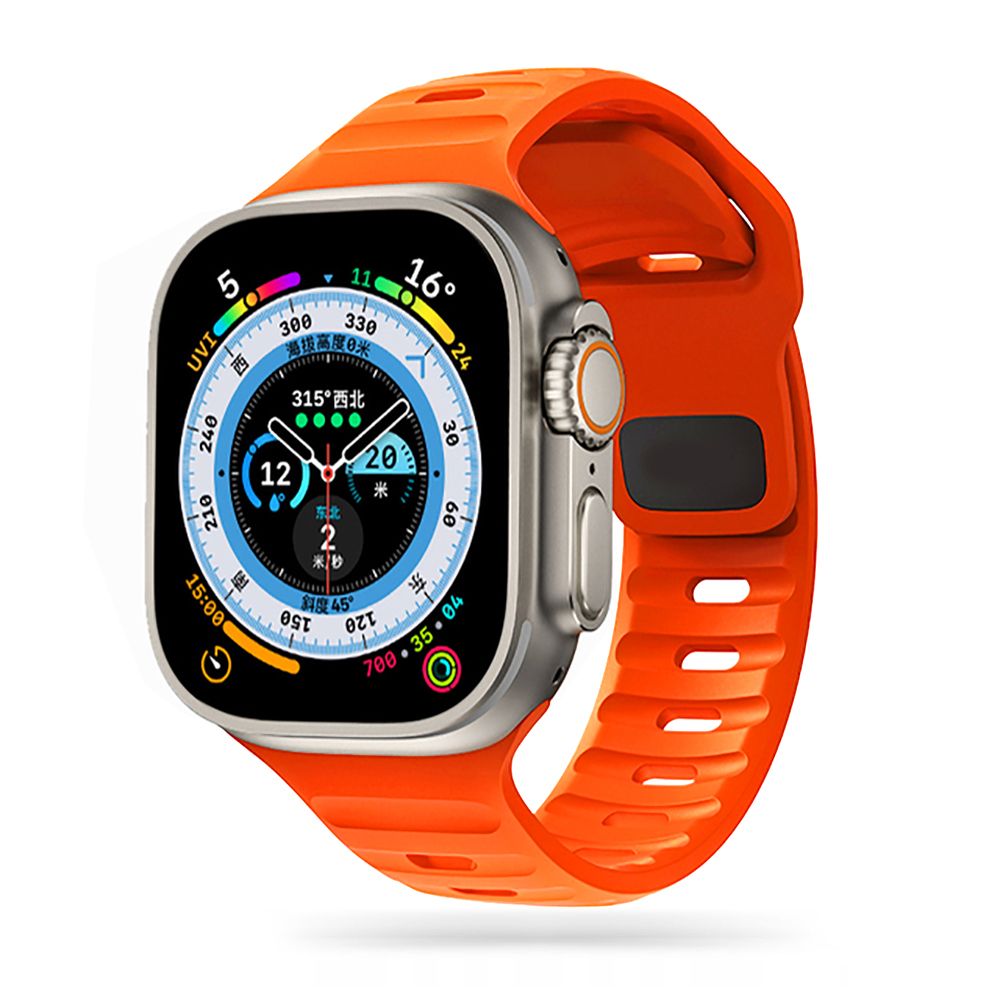 Tech-Protect Iconband Line Apple Watch 4 / 5 / 6 / 7 / 8 / Se / Ultra (42 / 44 / 45 / 49 Mm) Orange