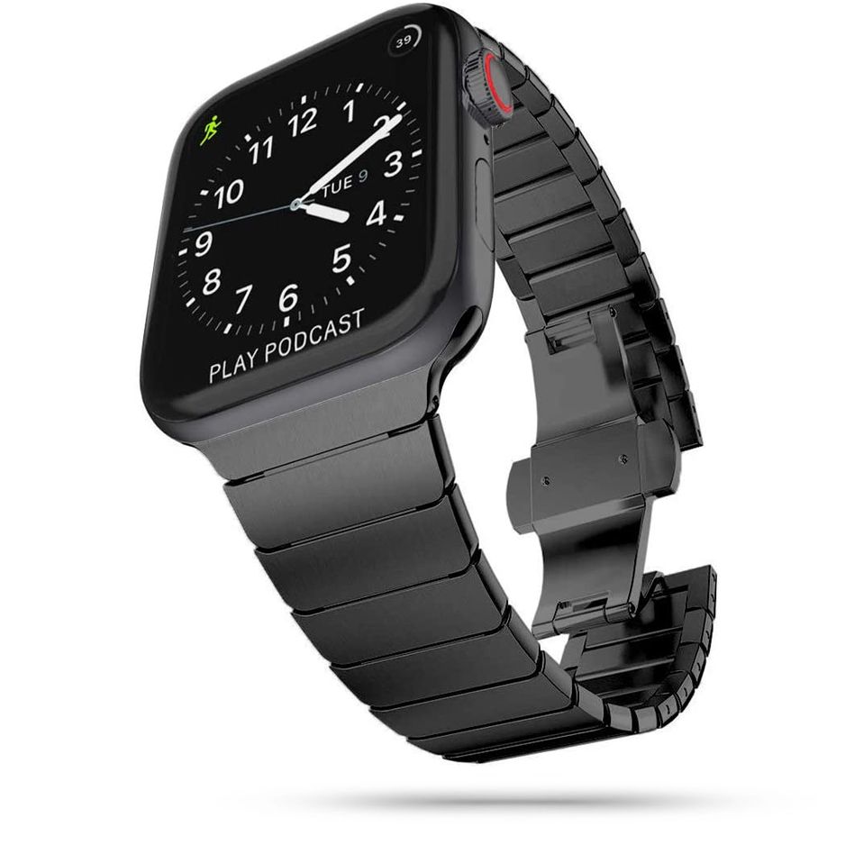 Tech-Protect Linkband Apple Watch 4 / 5 / 6 / 7 / 8 / Se / Ultra (42 / 44 / 45 / 49 Mm) Black