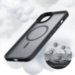 Tech-Protect Magmat MagSafe Matte Black Kryt iPhone 12 Pro Max