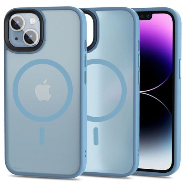 Tech-Protect Magmat MagSafe Matte Sierra Blue Kryt iPhone 14