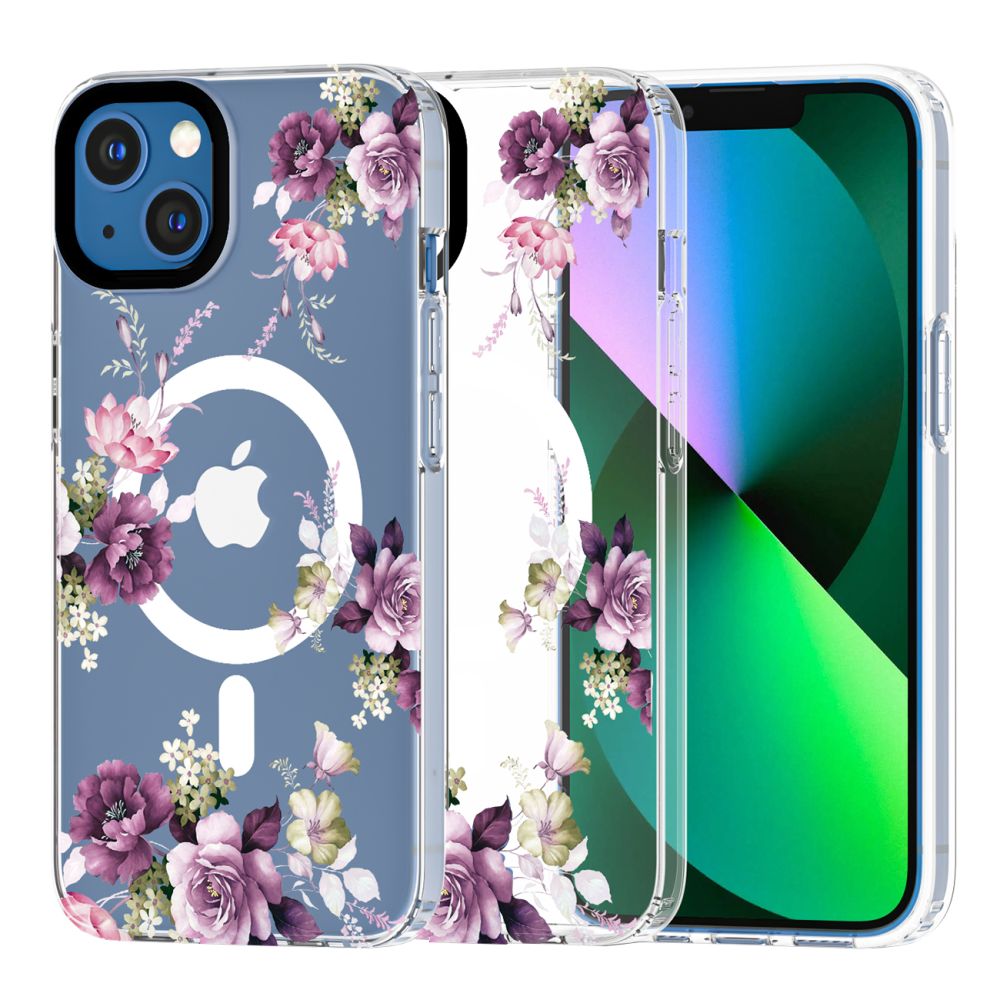 Tech-Protect Magmood MagSafe Spring Floral Kryt iPhone 13