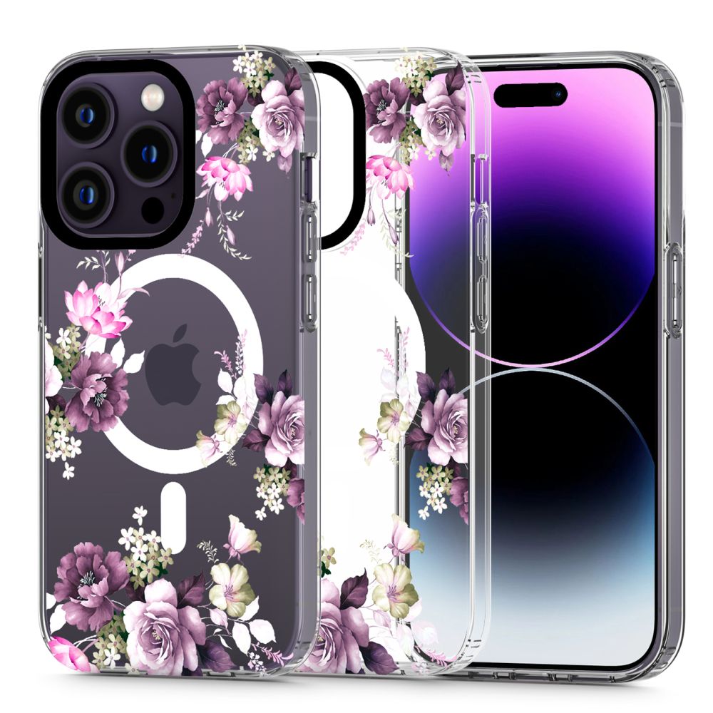 Tech-Protect Magmood MagSafe Spring Floral Kryt iPhone 14 Pro