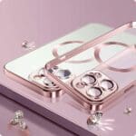 Tech-Protect MagShine MagSafe Rose Gold Kryt iPhone 12