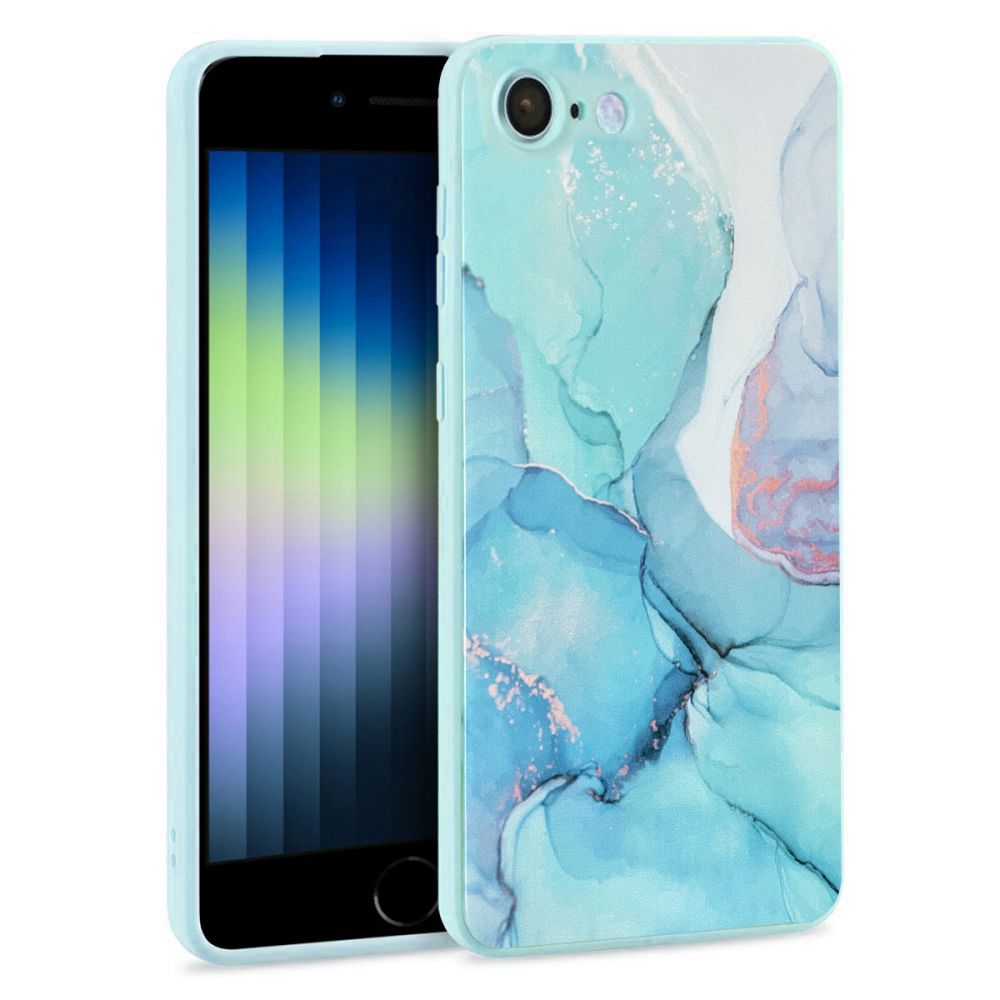 Tech-Protect Marble ”2” Blue Kryt iPhone 7/8/SE 2020/SE 2022