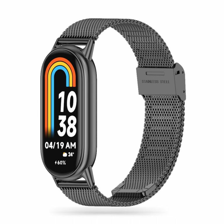 Tech-Protect Milaneseband Xiaomi Smart Band 8 / 8 NFC Black