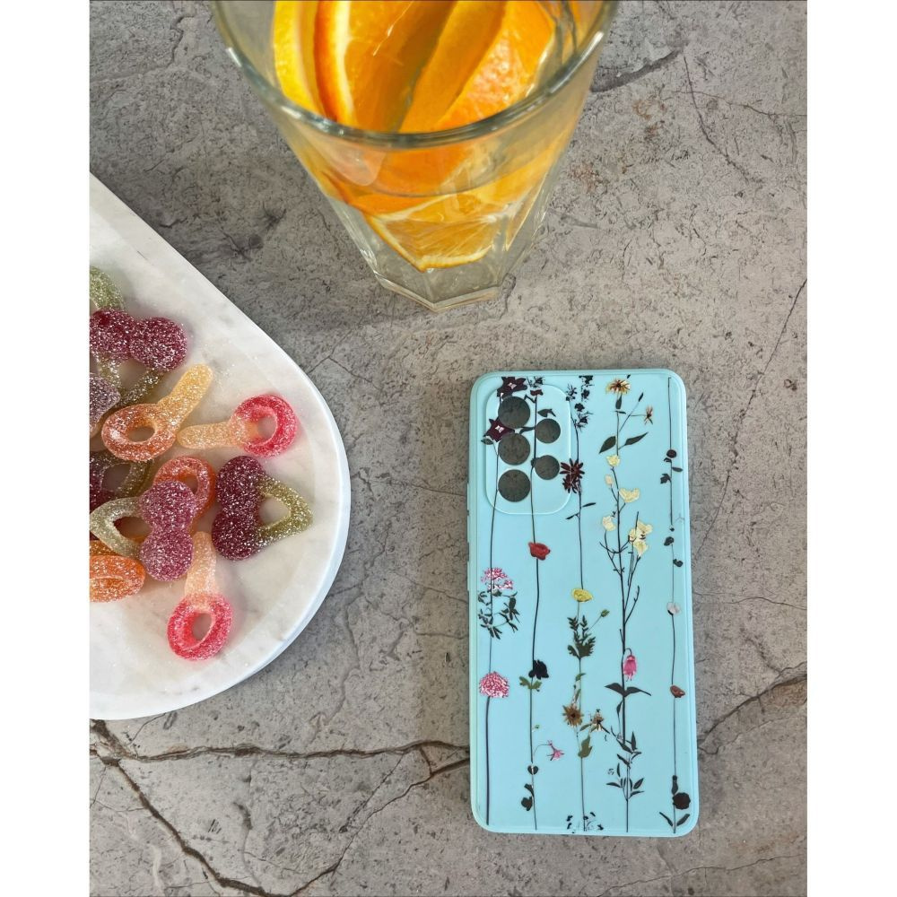 Tech-Protect Mood Garden Blue Kryt Samsung Galaxy A54 5G