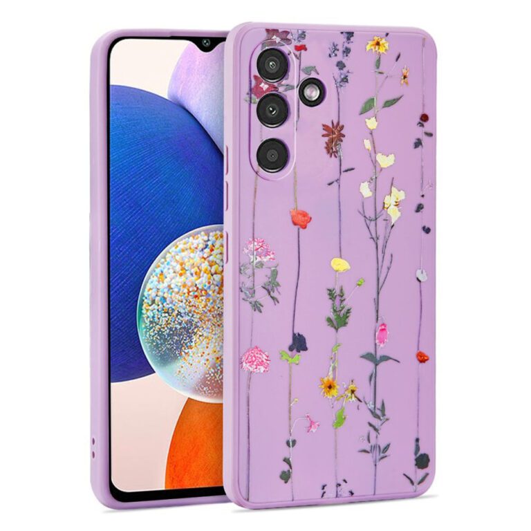 Tech-Protect Mood Garden Violet Kryt Samsung Galaxy A14 5G