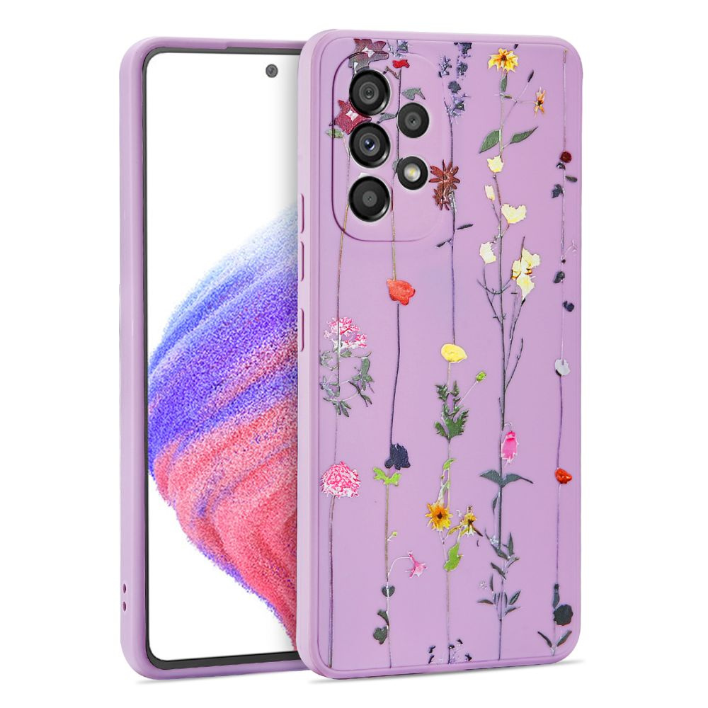 Tech-Protect Mood Garden Violet Kryt Samsung Galaxy A53 5G