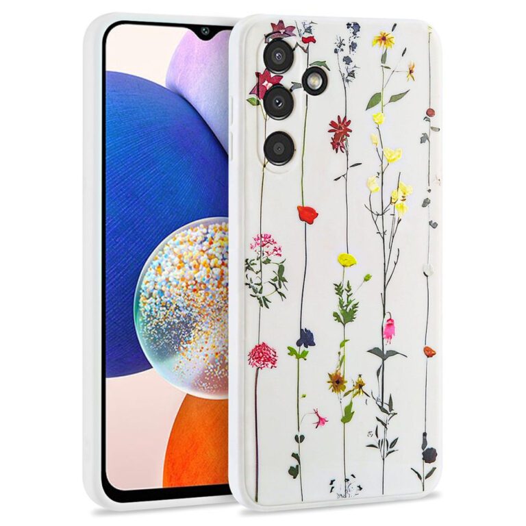 Tech-Protect Mood Garden White Kryt Samsung Galaxy A14 5G