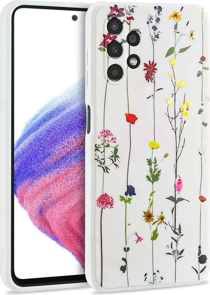 Tech-Protect Mood Garden White Kryt Samsung Galaxy A53 5G