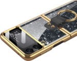 Tech-Protect Mood Ring Black/Gold Kryt Samsung Galaxy Z Flip 4