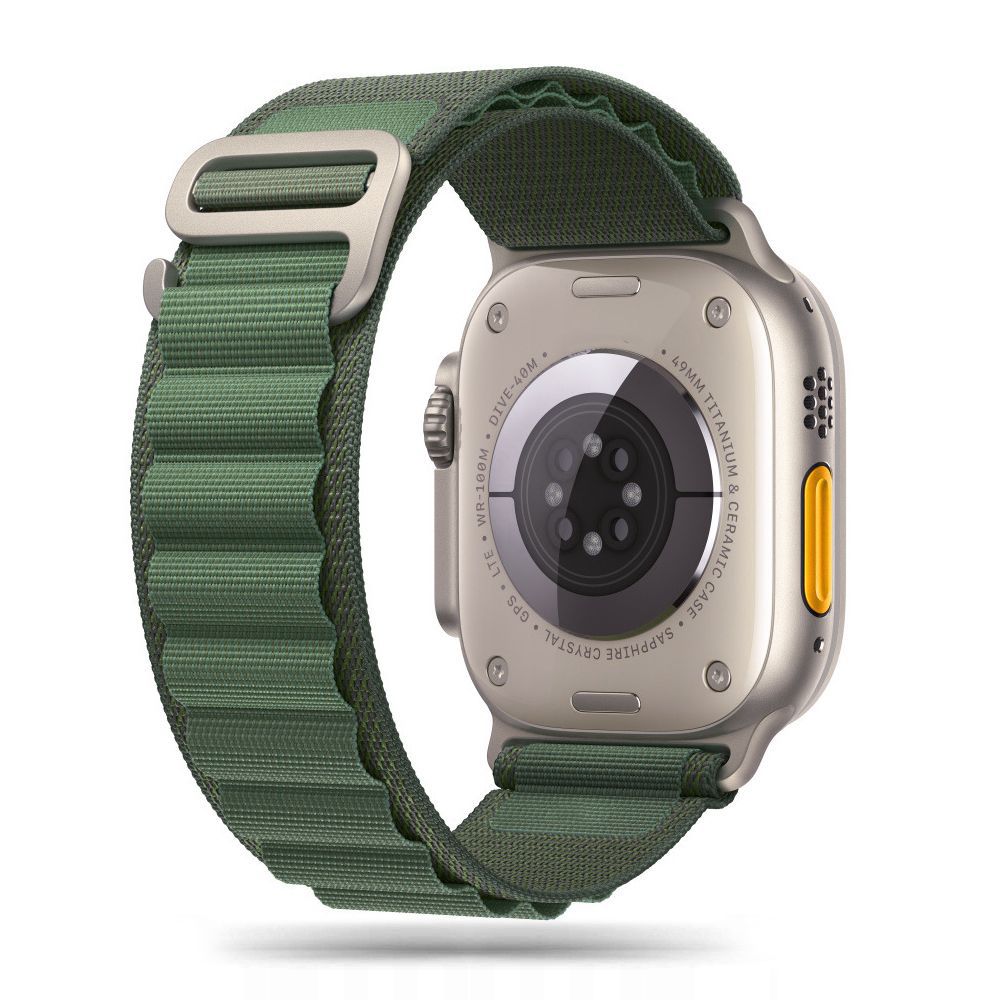 Tech-Protect Nylon Pro Apple Watch 4 / 5 / 6 / 7 / 8 / Se / Ultra (42 / 44 / 45 / 49 Mm) Military Green