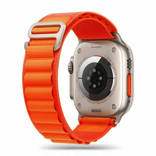 Tech-Protect Nylon Pro Apple Watch 4 / 5 / 6 / 7 / 8 / Se / Ultra (42 / 44 / 45 / 49 Mm) Orange